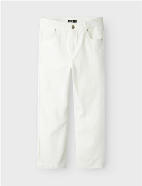 LMTD Nlmtazza Twi Dad Straight Pant Noos LMTD White