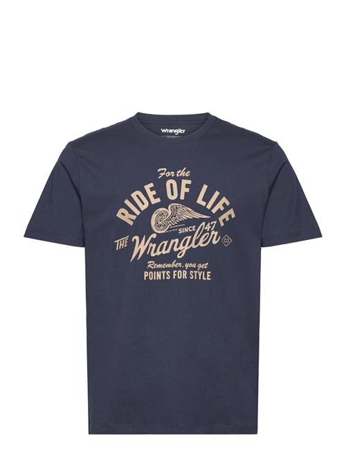 Americana Tee Wrangler Navy