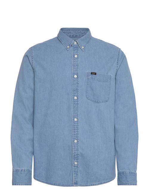 Lee Button Down Lee Jeans Blue