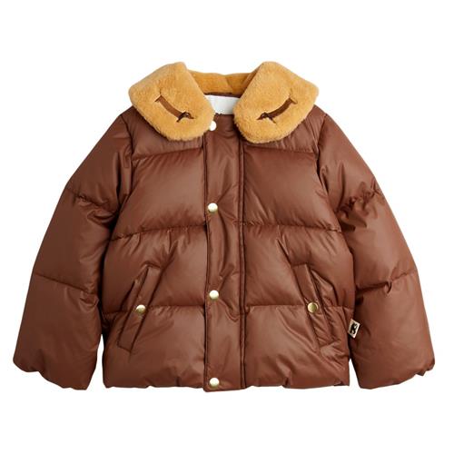 Mini Rodini Dog Emb Puffer Jacket Brun | Brun | 140/146 cm