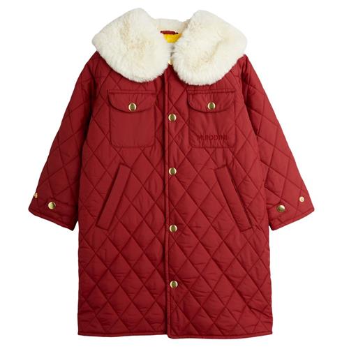 Mini Rodini Diamond Quilted Coat Brown | Brun | 116/122 cm