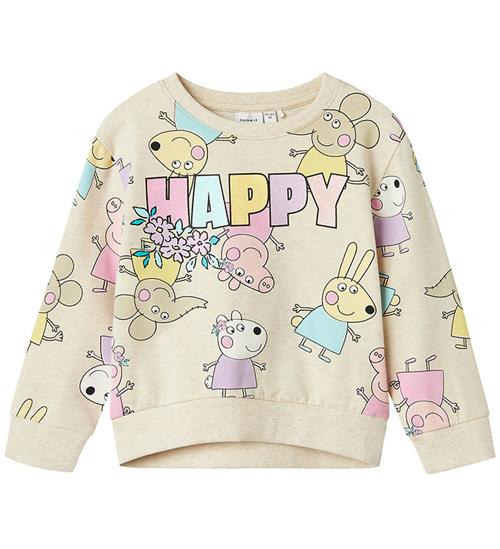 Name It Sweatshirt - NmfFira - Peppa - Peyote Melange