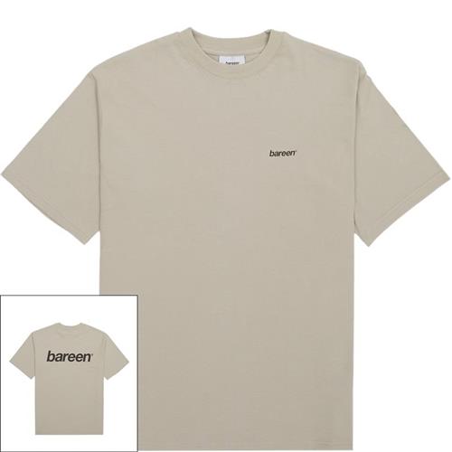 Bareen Box Fit Heavy Tee Logo Clay