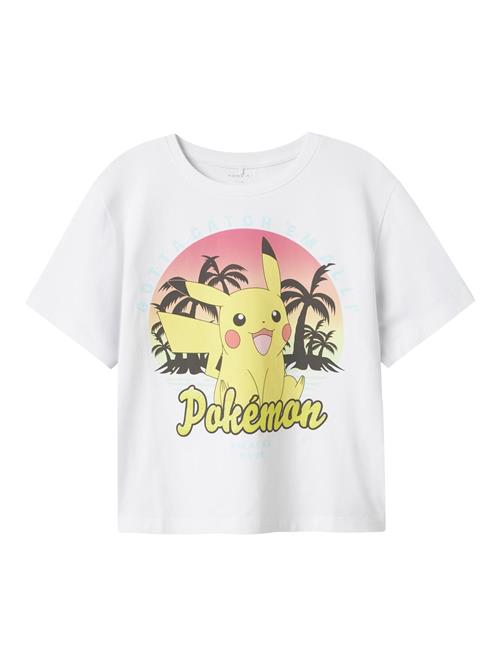 NAME IT Bluser & t-shirts 'NKFFami Pokemon'  gul / melon / sort / hvid