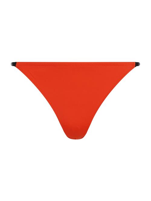 Calvin Klein Swimwear Bikinitrusse 'CHEEKY'  rød / sort / hvid