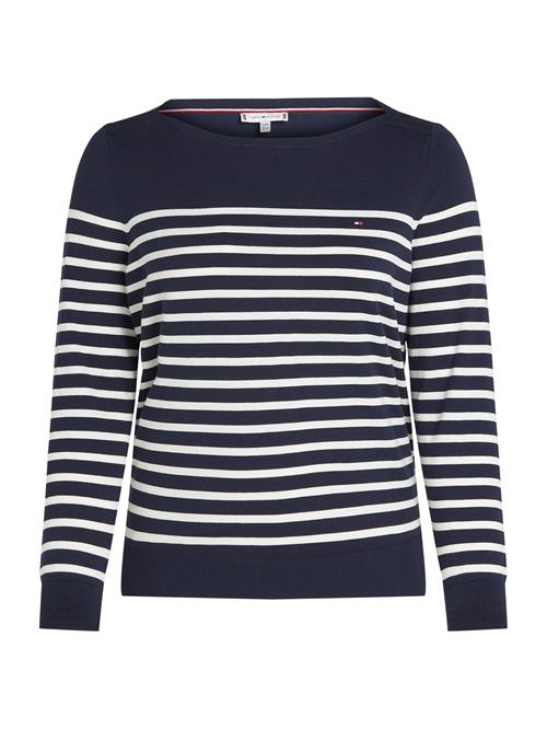 Se Tommy Hilfiger Curve Pullover  navy / hvid ved About You