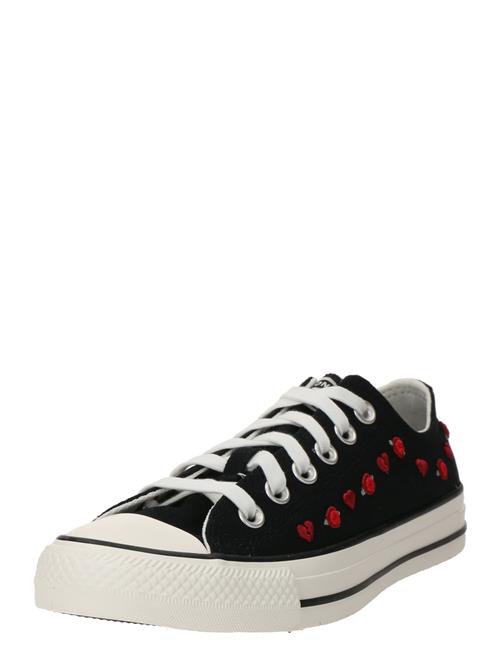 CONVERSE Sneaker low 'CHUCK TAYLOR ALL STAR'  rød / sort