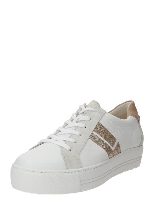 Paul Green Sneaker low  guld / hvid