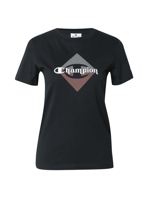 Se Champion Authentic Athletic Apparel Shirts  abrikos / sort / hvid ved About You