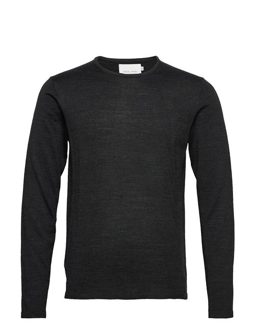 Casual Friday Cfkent Merino Crew Neck Knit Casual Friday Black