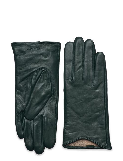 GANT Leather Gloves GANT Green