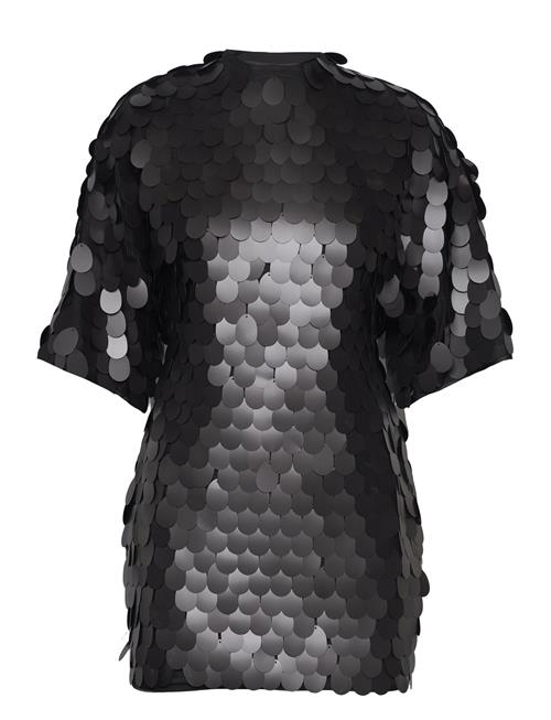 ROTATE Birger Christensen Sequins Mini Dress ROTATE Birger Christensen Black