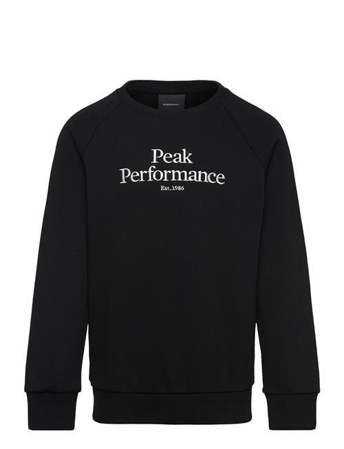 Jr Original Crew Peak Performance Black