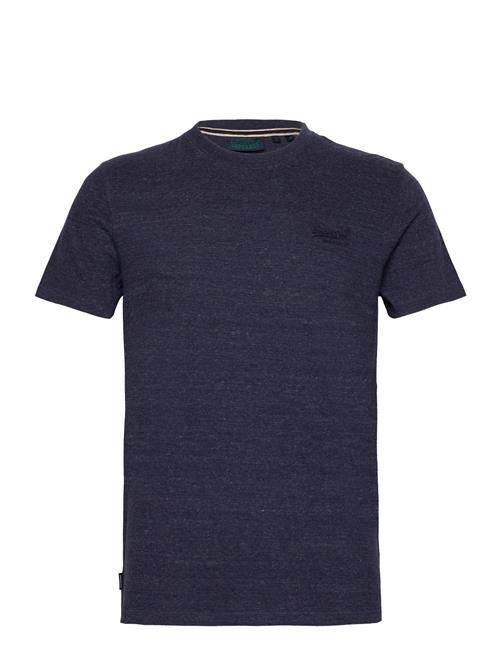 Essential Logo Emb Tee Superdry Navy