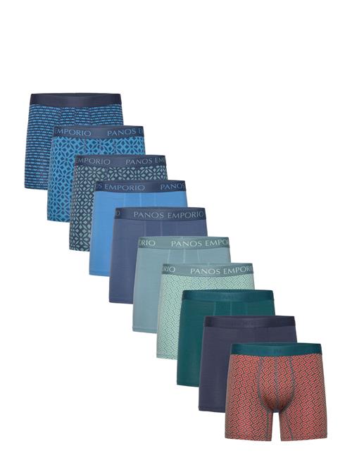 Se Pe 10Pk Base Bamboo Boxer Panos Emporio Navy ved Booztlet