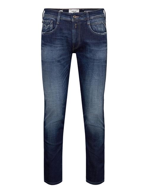 Replay Anbass Trousers Slim Aged Replay Blue