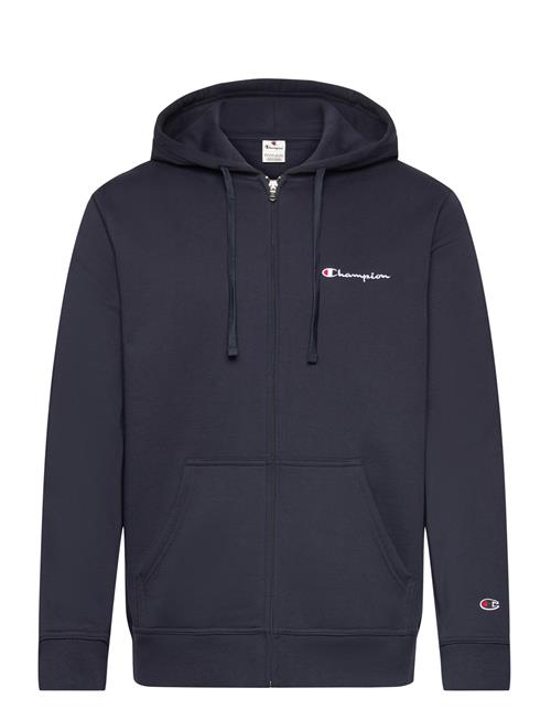 Champion Full Zip Hoodie Sweatshirt Champion Navy