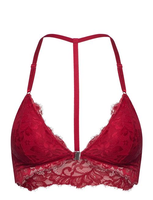 Hunkemöller Charlotta Triangle Bralette Hunkemöller Red