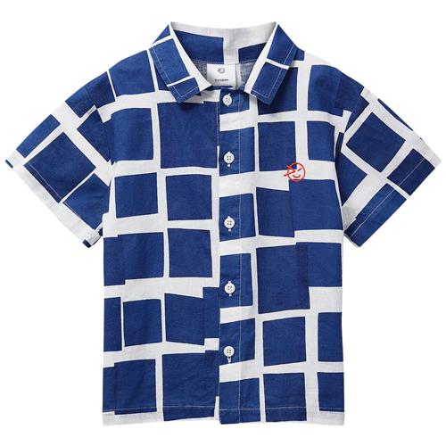 Wynken Camp Collar Skjorte Klein Blue Eames Kite 2 Y  Blå  2 år  Unisex
