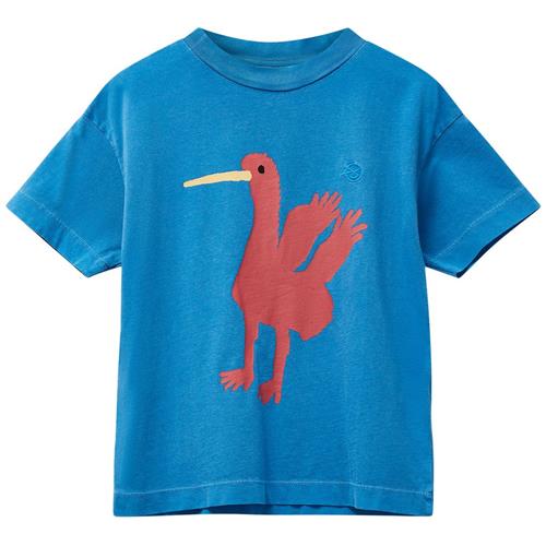 Wynken Kite T-shirt Strong Blue Bird 2 Y  Blå  2 år  Unisex