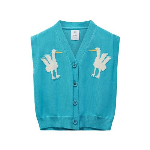 Wynken Hi Flyer Vesten Turquoise 4 Y  Blå  4 år  Unisex