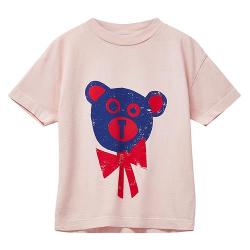 Wynken Kite T-shirt Pale Pink Bear | Lyserød | 3 years