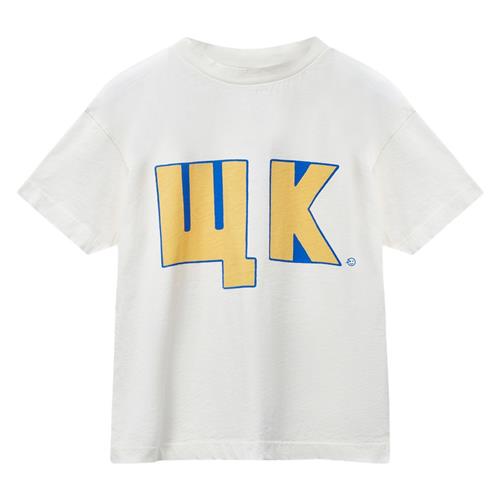 Wynken W.K T-shirt Ecru Amber 2 Y  Creme  2 år  Unisex