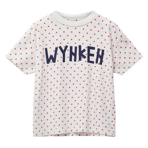 Wynken Ribbon T-shirt Ecru 2 Y  Creme  2 år  Unisex