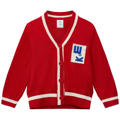 Wynken Tip Cardigan Red 6 Y  Rød  6 år  Unisex