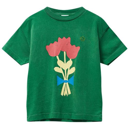 Wynken Kite T-shirt Fresh Green Tulips | Grønn | 8 years