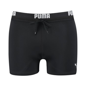 Puma Badebukser Logo Swim Trunks Sort Large Herre