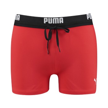 Puma Badebukser Logo Swim Trunks Rød Large Herre