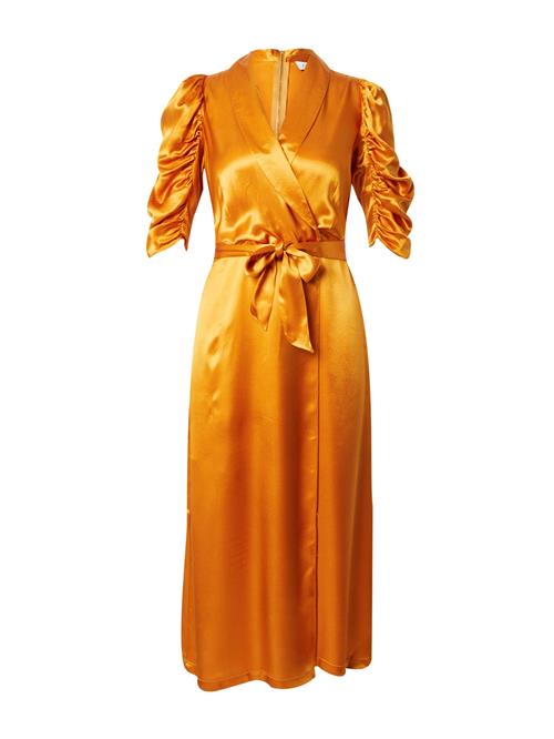 Closet London Kjole  gylden gul / orange