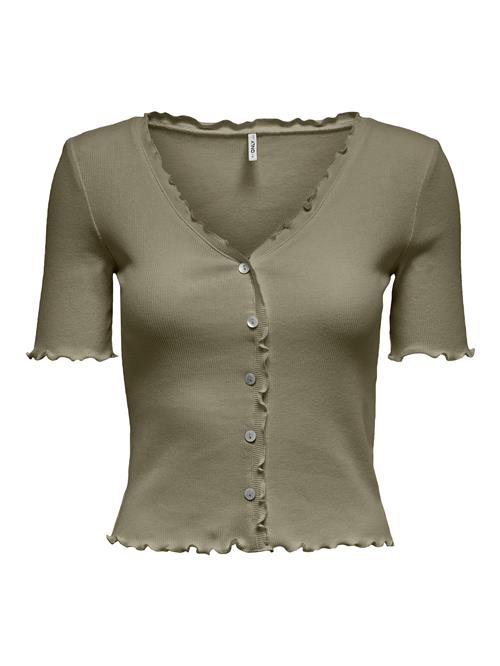 ONLY Shirts 'ONLLAILA'  khaki