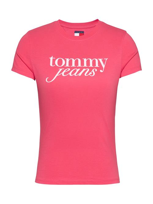 Tommy Jeans Shirts 'ESSENTIAL'  rød