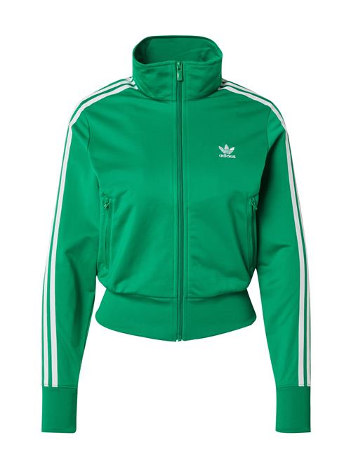 ADIDAS ORIGINALS Sweatjakke 'Adicolor Classics Firebird'  grøn / hvid