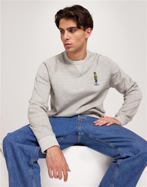 Polo Ralph Lauren LSCNM4-Long Sleeve-Sweatshirt Sweatshirts Grå