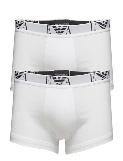 Emporio Armani Mens Knit 2Pack Boxe Emporio Armani White