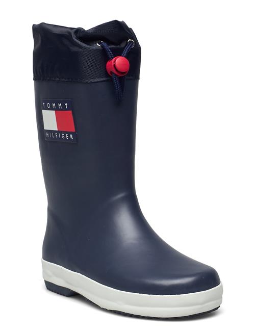 Tommy Hilfiger Toggle Drawstring Tommy Hilfiger Rain Boots Tommy Hilfiger Blue