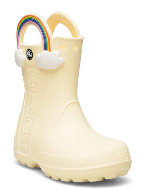 Handle It Rainbow Rain Boot K Crocs Yellow