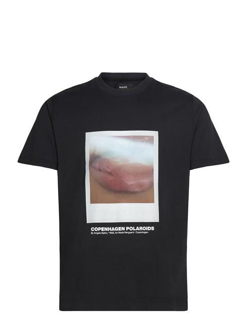 Mads Nørgaard Cotton Jersey Frode Poloroide Tee Mads Nørgaard Black