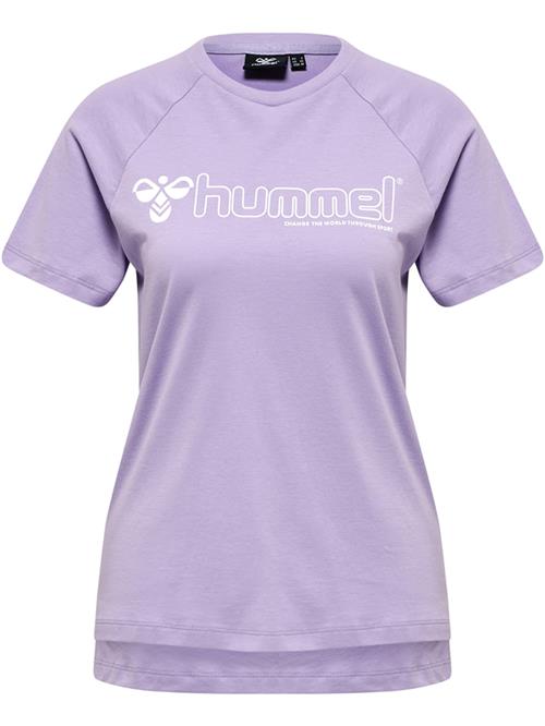 Hummel Funktionsbluse 'Noni 2.0'  lyselilla / hvid