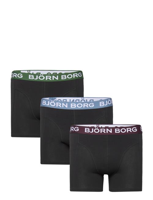 Björn Borg Cotton Stretch Boxer 3P Björn Borg Black