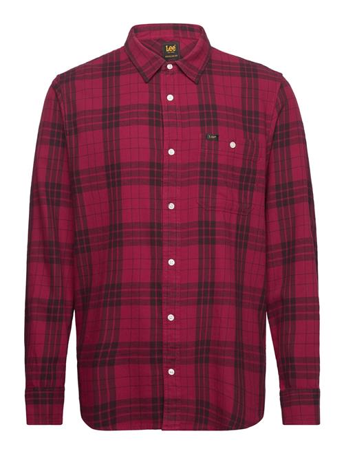 Lee Jeans Leesure Shirt Lee Jeans Burgundy