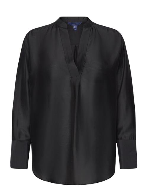 Relaxed Stand Collar Blouse GANT Black