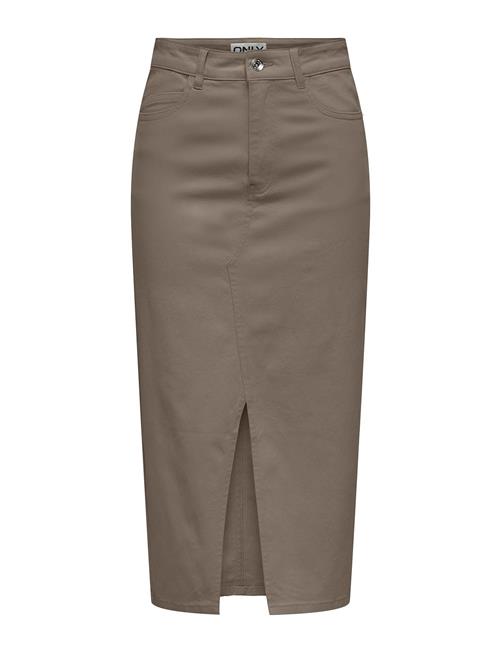 Onllola Hw Long Slit Skirt Cc Pnt ONLY Brown