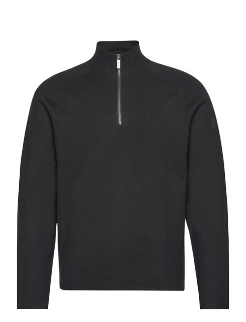 Milano Stitch Quarter Zip Calvin Klein Black