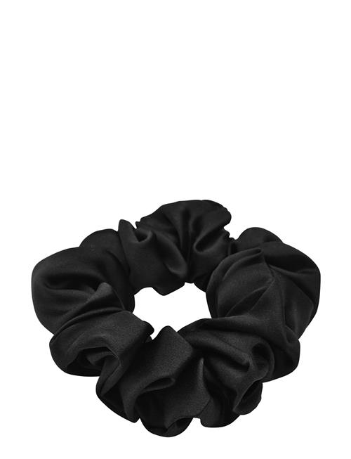 Lenoites Mulberry Silk Scrunchie Black Lenoites Black