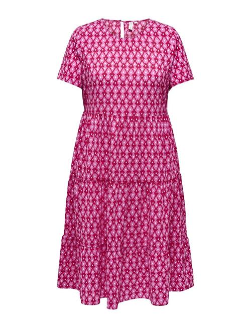 ONLY Carmakoma Carlux Life Ss Midi Dress ONLY Carmakoma Pink