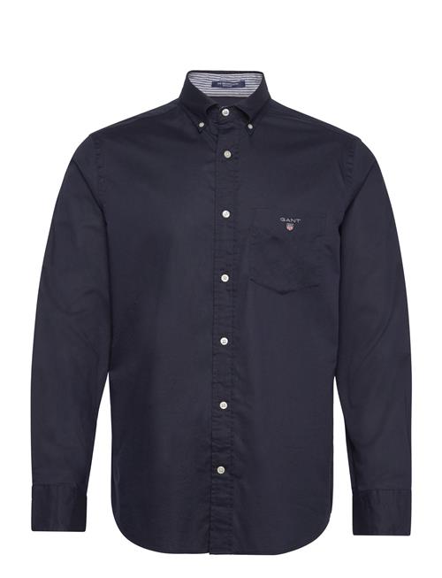 GANT Reg Poplin O.shield Shirt GANT Navy